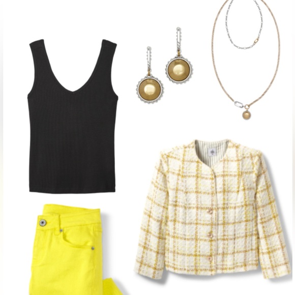 NWT | CAbi 4206 - Busy Tank - Picture 2 of 13